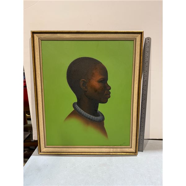 Original oil on canvas signed