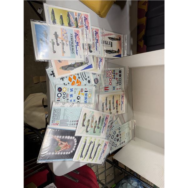 Assorted aero master products