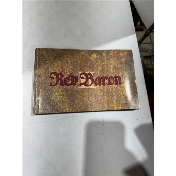 Red Baron book