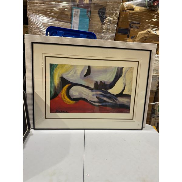 Large Picasso print Le Repos'at rest'