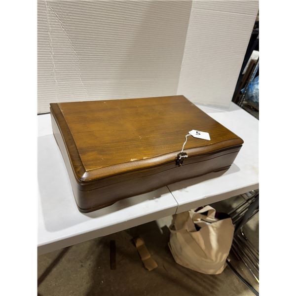 Birks silverware chest