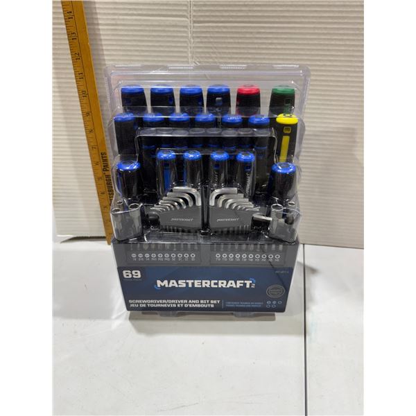 New Mastercraft tool and bit set