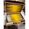Image 1 : Vintage large backgammon game 14 x 20.5"
