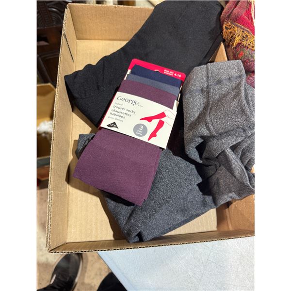 Lined tights and trouser socks