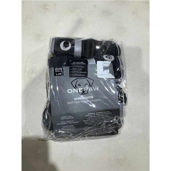 One paw dog boots size large