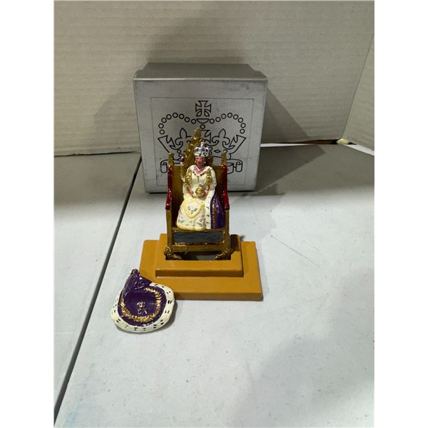 The Queen silver Jubilee BLENHEIM military model