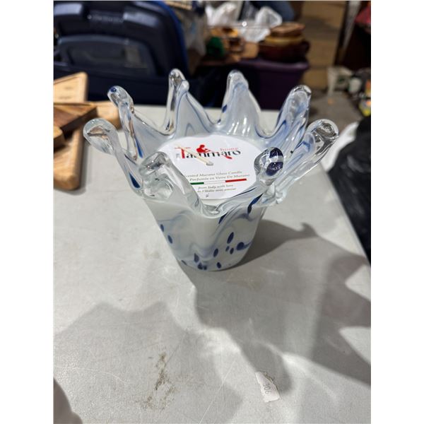 Scented Marano glass candle