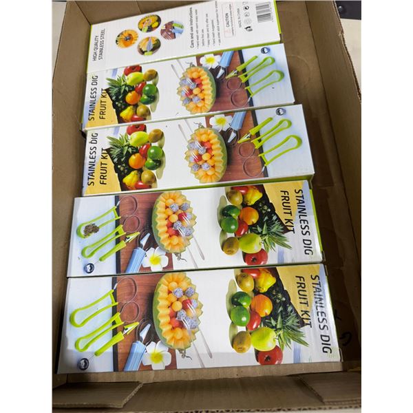 Stainless dig fruit kit