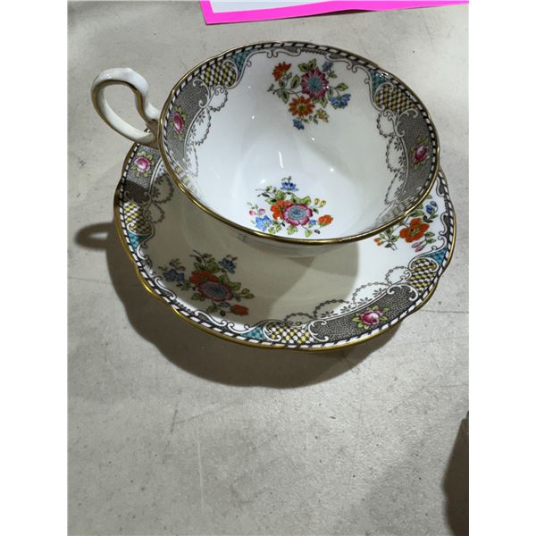 Ainsley tea cup, and saucer