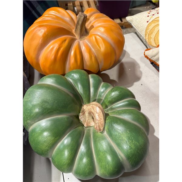 Pumpkin decor