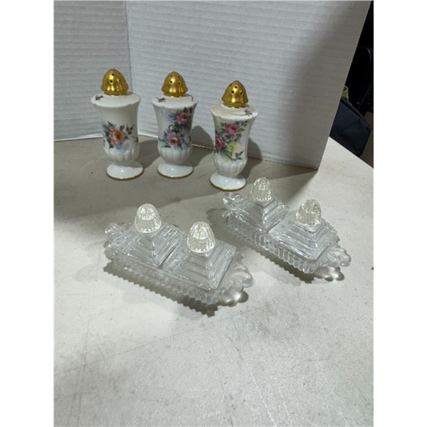 Salt and pepper shakers