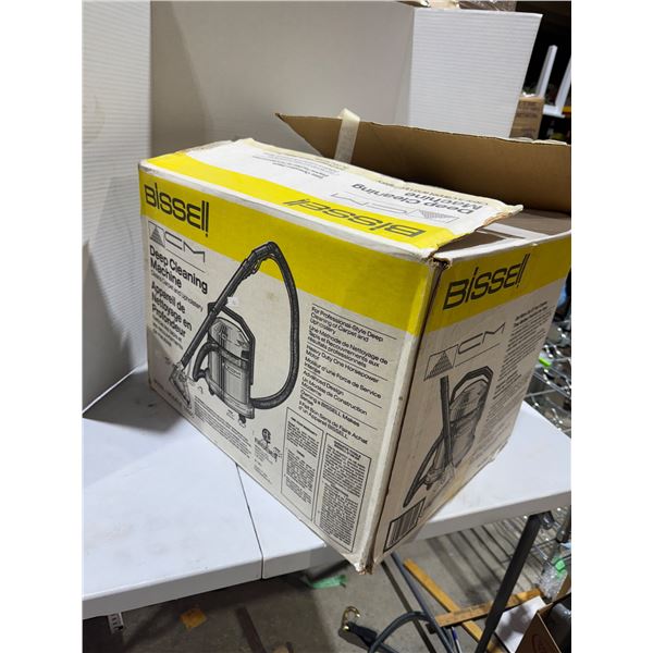 New Bissell, deep cleaning machine