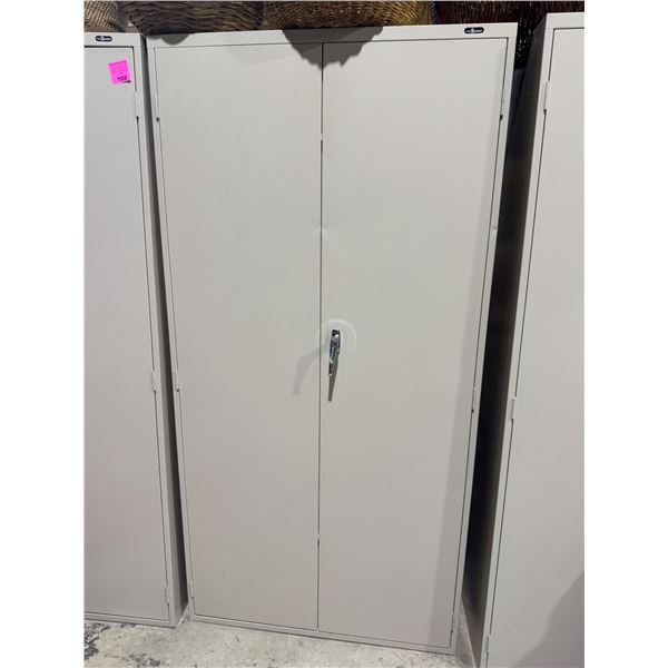 Cabinet measures 36" x 18" x 6' tall