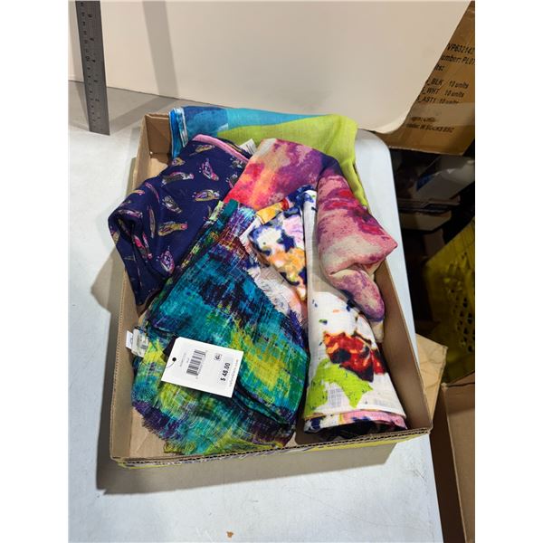 Calvin Klein and other scarves