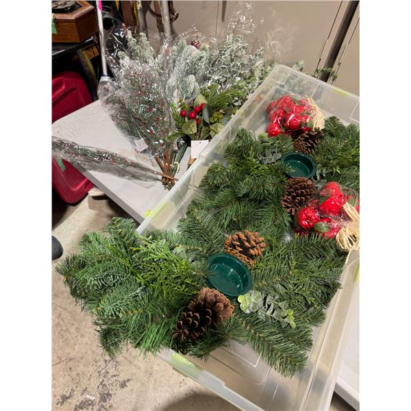 Centerpieces and crafting greens