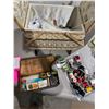 Image 2 : Sewing basket and contents