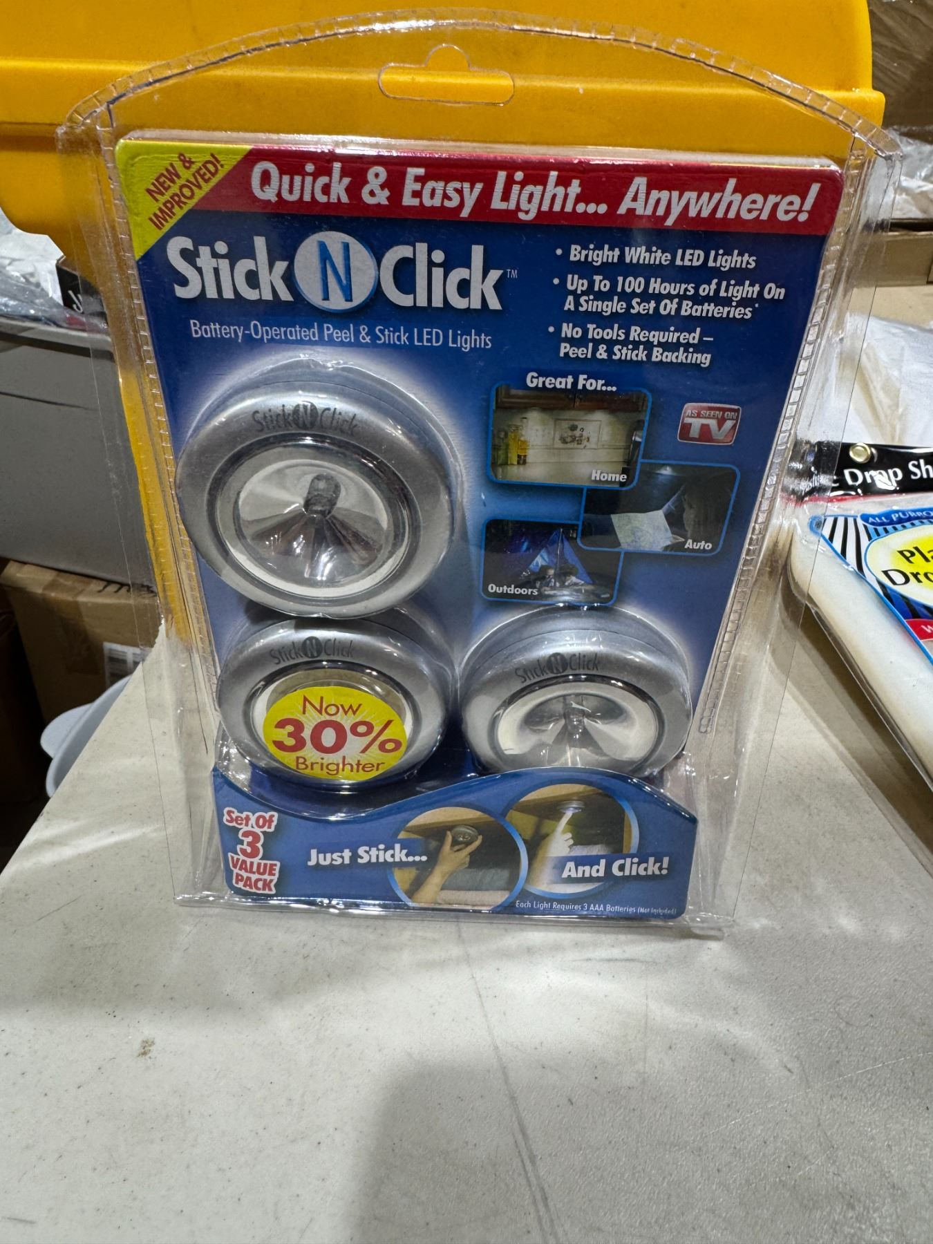 N Click Stick n click lights