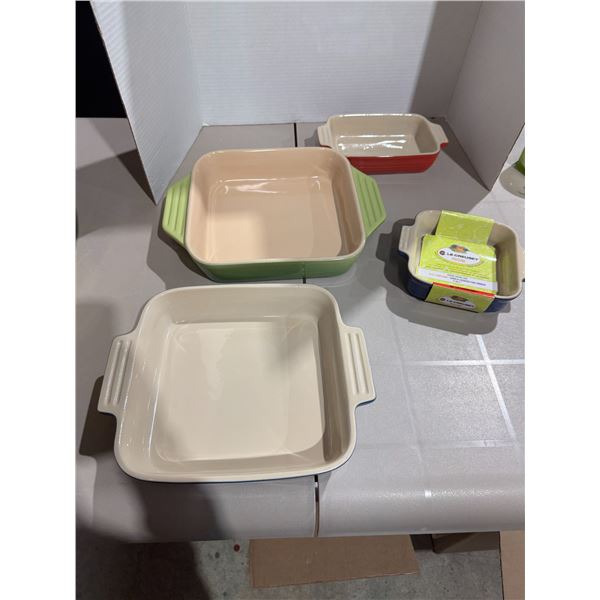 LeCreuset taking dishes