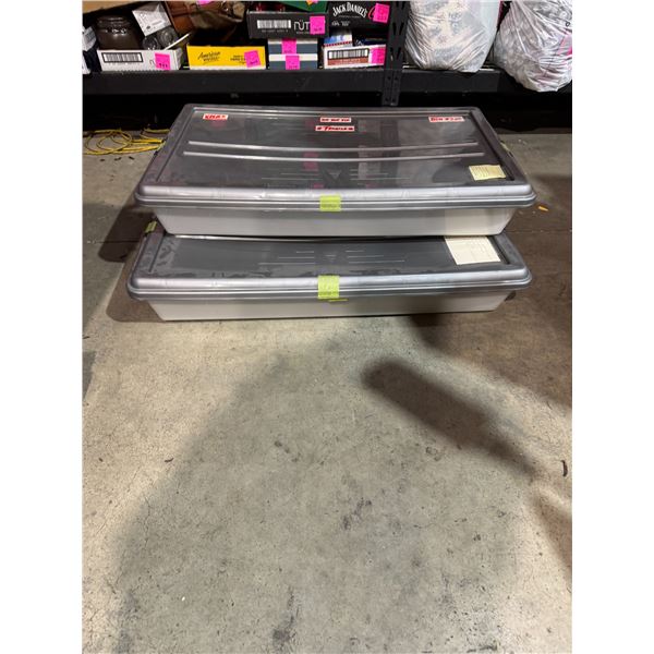 2 storage bins