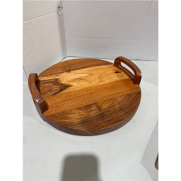Wood tray