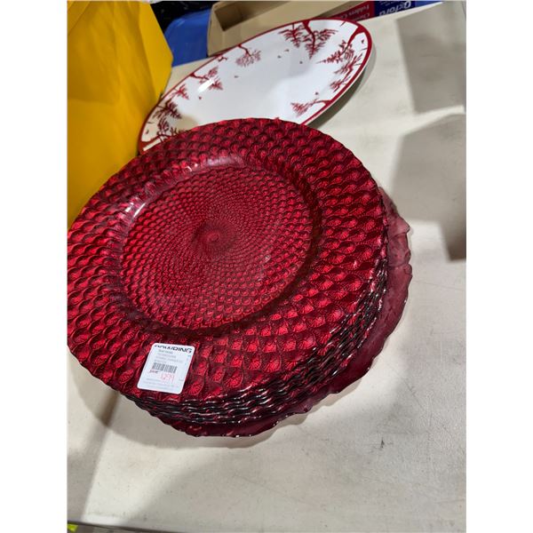 BOWRINGISTANBUL charger and a platter