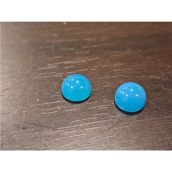 6.92ct Natural blue botswana Cabochon