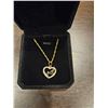Image 1 : Simulated Diamond Mom Heart Necklace