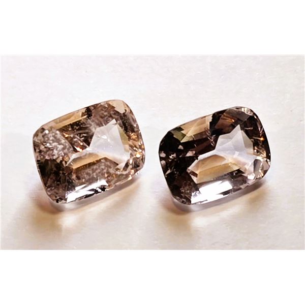 13.51 ct Certified Pink Morganite gemstone ($13,820 Appraisal)