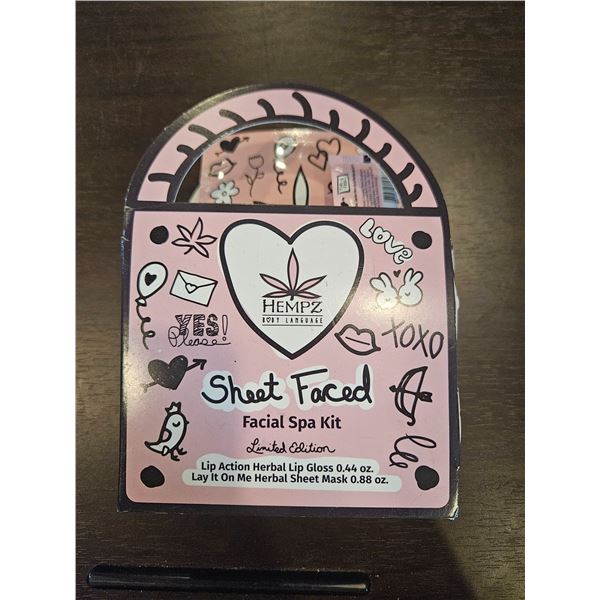 Hempz facial spa kit