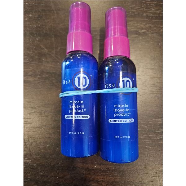 Its a 10 miracle leave in x2