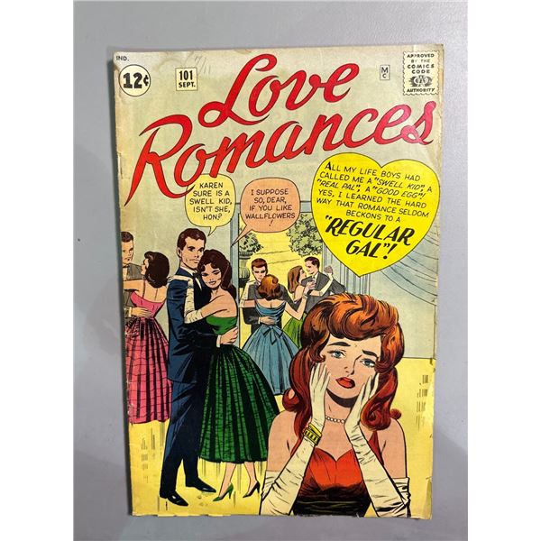 Love Romances #101 (Atlas, 1962) Silver Age Comic, Jack Kirby Cover