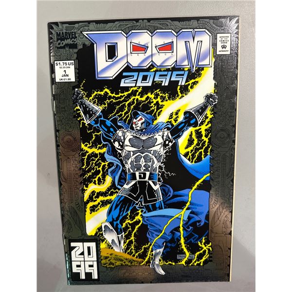 Doom 2099 #1 (Marvel Comics, 1993) Foil Cover 1st App of Doom 2099