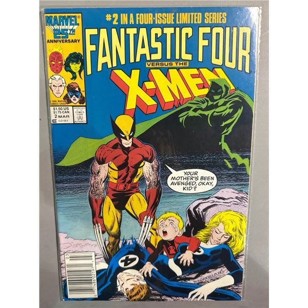 Fantastic Four Versus The X-Men #2 (Marvel, 1987) Limited Series