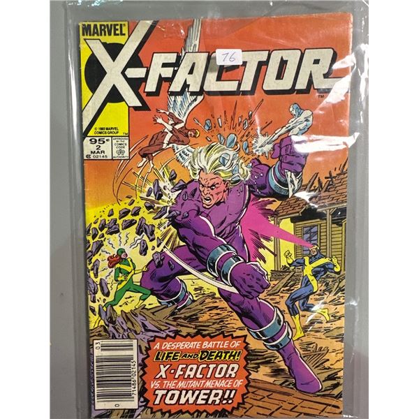 X-Factor #2 (Marvel, 1986) 1st Appearance of Tower Comic Book