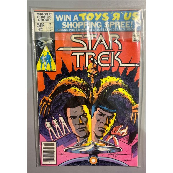 Star Trek #7 (Marvel, 1980) Win A Toys R Us Shopping Spree! Cover