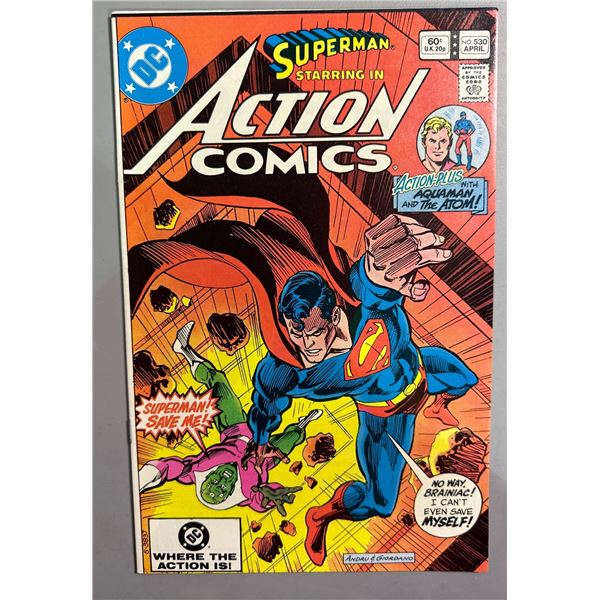 Action Comics #530 (DC, 1982) Superman, Aquaman & The Atom