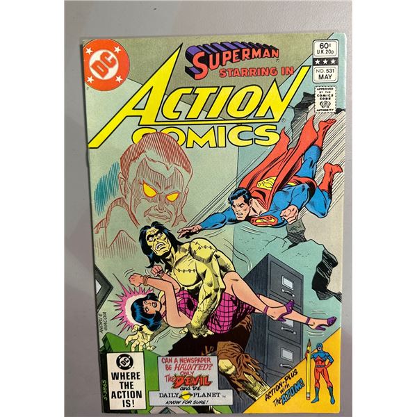 Action Comics #531 (DC, May 1982) Superman, The Atom