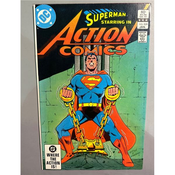 Action Comics #539 (DC, 1983) Superman - Giffen & Giordano Art