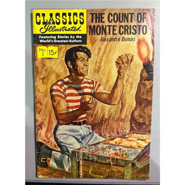 Classics Illustrated #3 The Count of Monte Cristo (Gilberton, 1958)