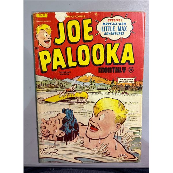 Joe Palooka Monthly #35 (Harvey, 1949) Canadian Edition - Ham Fisher