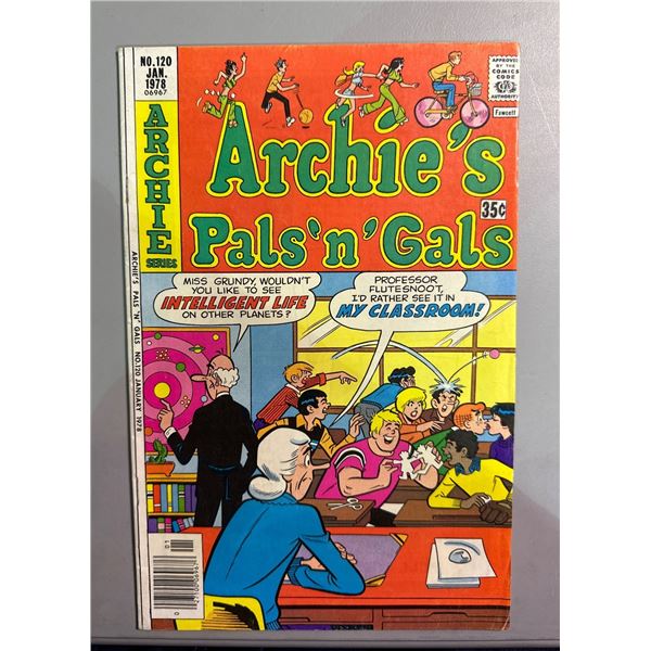 Archie's Pals 'n' Gals #120 (Archie, 1978) Comic Book