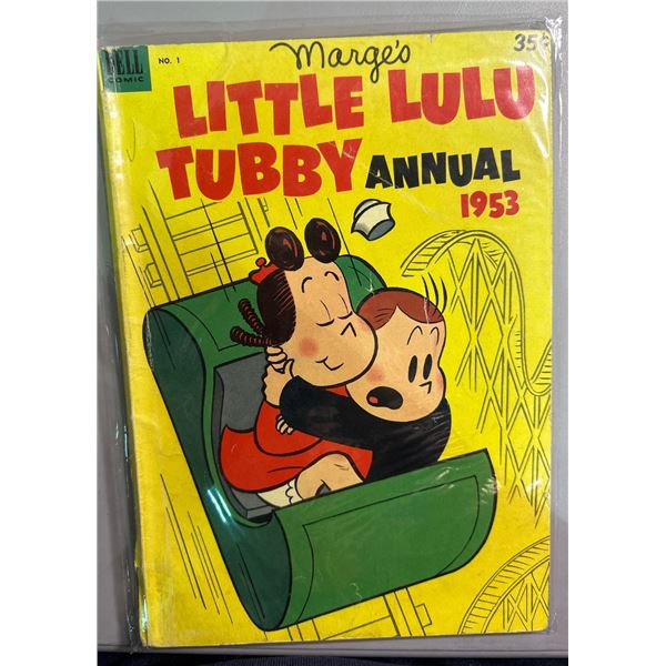 1953 Marge's Little Lulu Tubby Annual #1 Dell Giant Comic Book