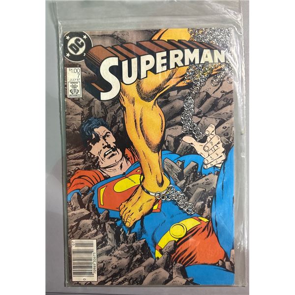 Superman #7 (Vol. 2) DC Comics 1987 1st Appearance of Rampage