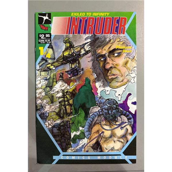 Intruder #1 (TSR, 1990) Exiled to Infinity Premiere Issue Comics Module