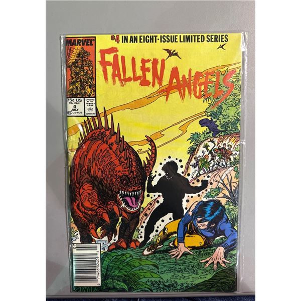 Fallen Angels #4 (Marvel, 1987) Eight-Issue Limited Series Comic Book