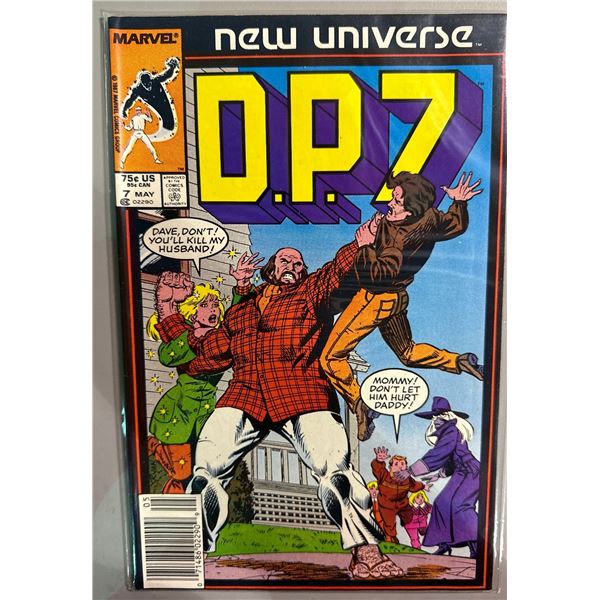 DP7 #7 (Marvel Comics, 1987) New Universe Comic Book