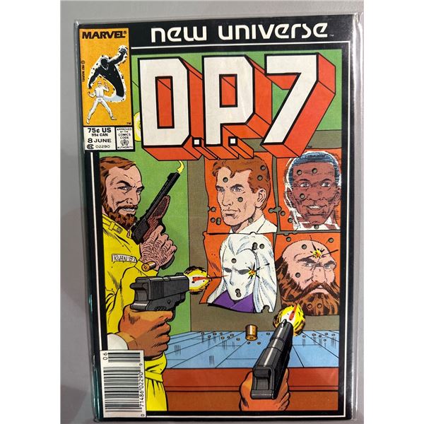 DP 7 #8 (Marvel, 1987) New Universe Copper Age Comic Book