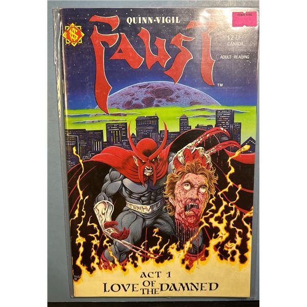 Faust: Love of the Damned #1 Comic Book (Northstar, 1988) Quinn & Vigil