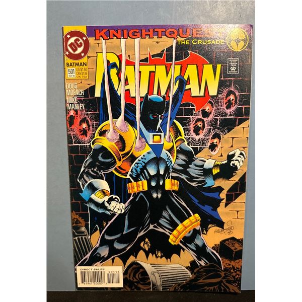 Batman #501 (1993, DC Comics) Knightquest The Crusade, Kelley Jones Cover