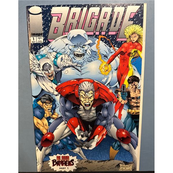 Brigade #1 (Image Comics, 1992) 1st Series Blood Brothers Part 1